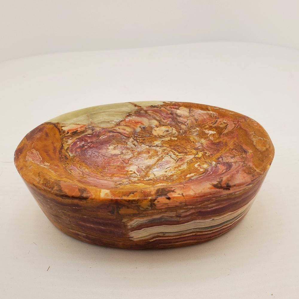 Natural Green Onyx Soap Dish